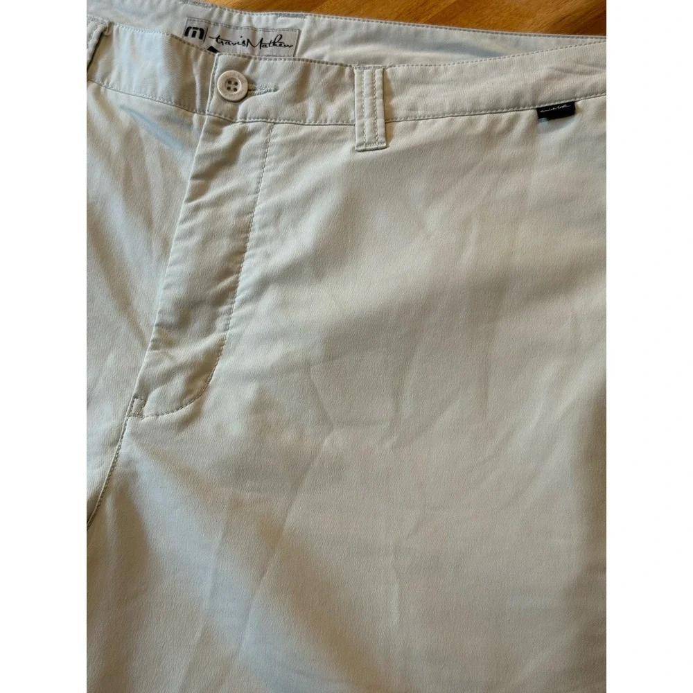 Travis Matthew Chino Shorts‎ Mens 40 Beige Khaki Golf